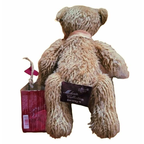 Russ Mohair Collection Vintage Buckley Teddy Bear - Picture 4 of 7